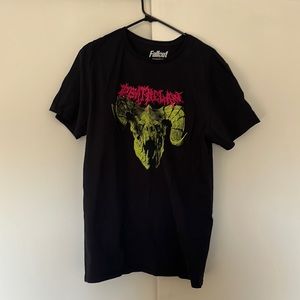 Men’s Loot Crate Death-claw Fallout Video-game T Shirt size large